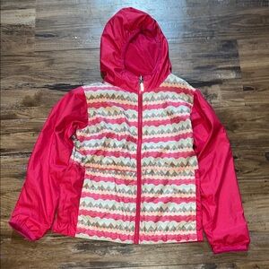 Columbia Kids Raincoat with Zigzag Pattern